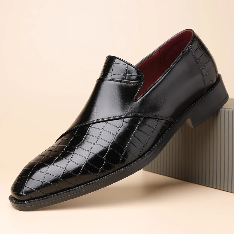Carmon Genuine Leather Loafers
