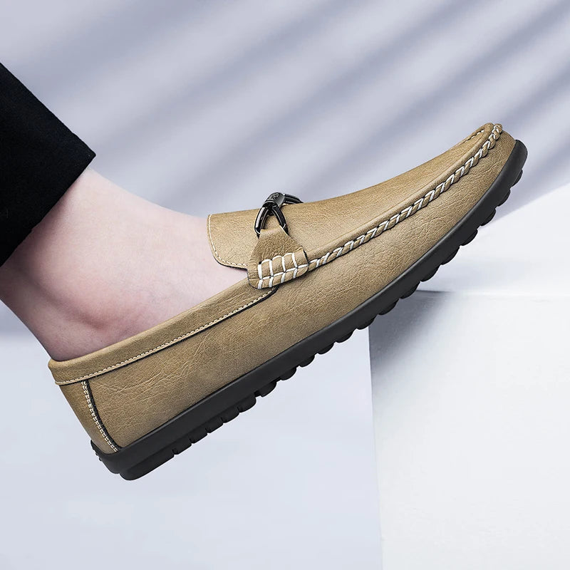 Vaquer Genuine Leather Loafers