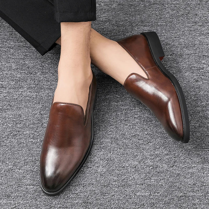 Orlan Genuine Leather Loafers