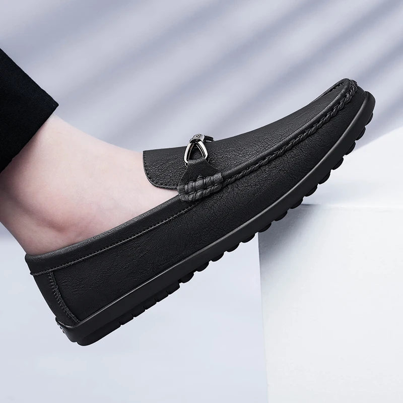Vaquer Genuine Leather Loafers