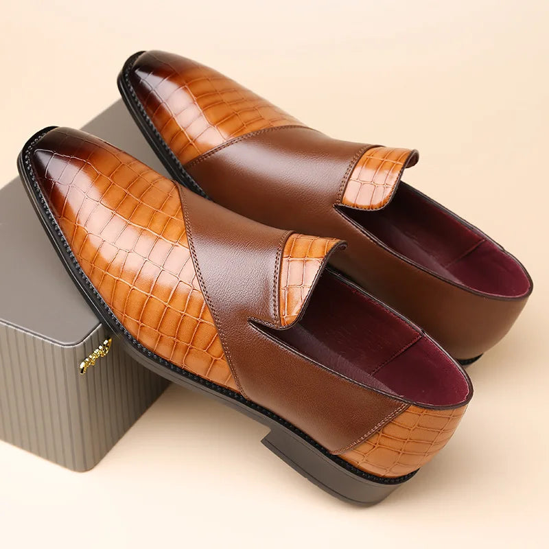 Carmon Genuine Leather Loafers