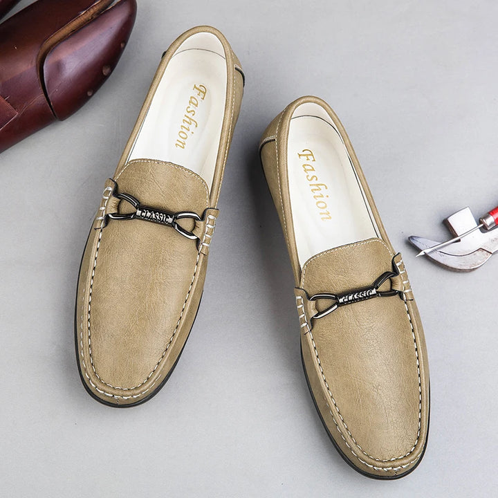 Vaquer Genuine Leather Loafers