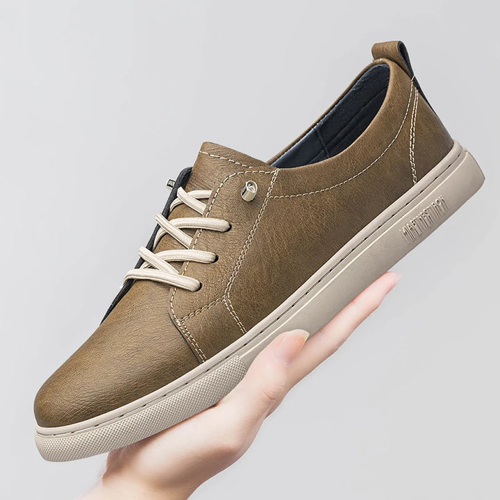 Maser Genuine Leather Sneakers