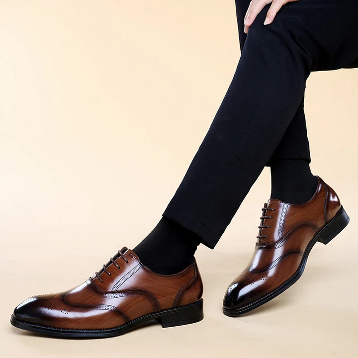 Masken Genuine Leather Oxfords