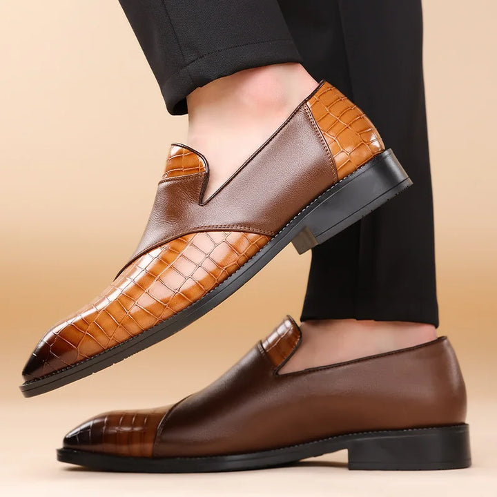 Carmon Genuine Leather Loafers