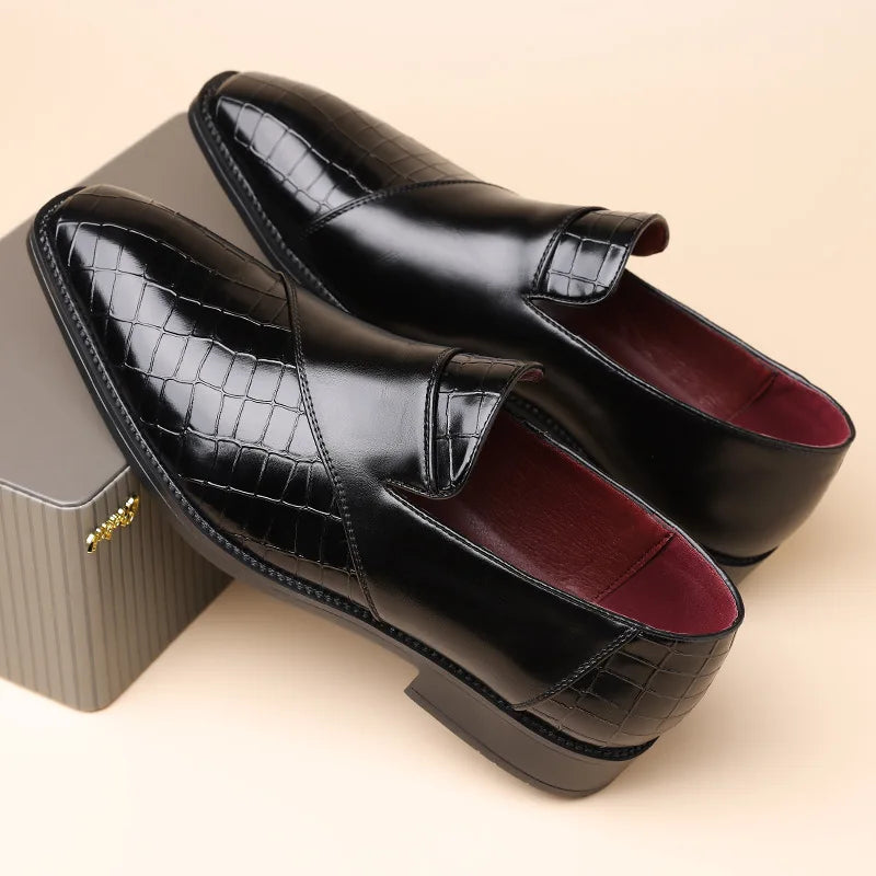 Carmon Genuine Leather Loafers