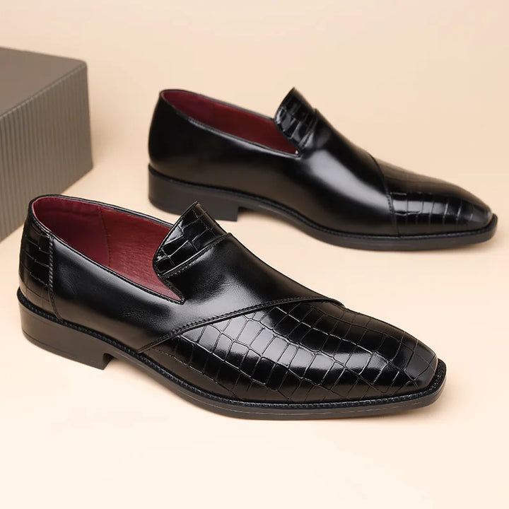 Carmon Genuine Leather Loafers