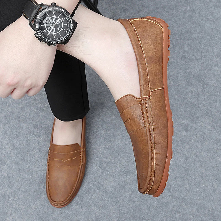 Harson Genuine Leather Loafers
