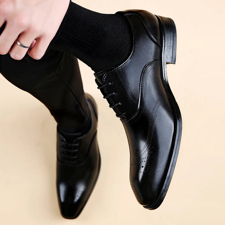 Masken Genuine Leather Oxfords