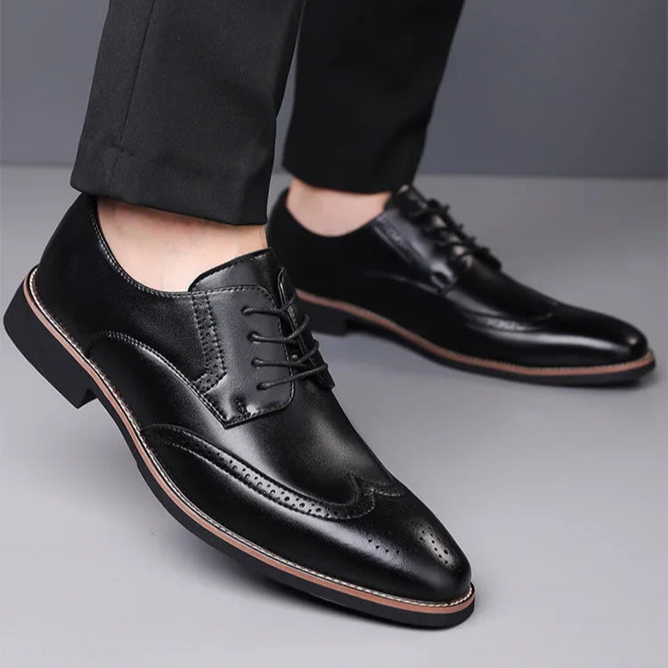 Edman Genuine Leather Oxfords