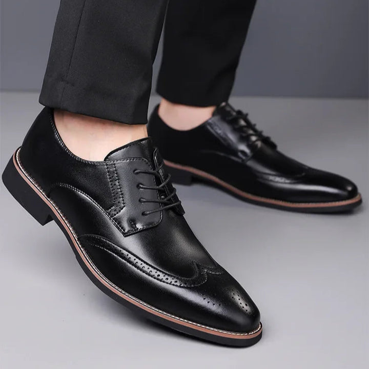 Edman Genuine Leather Oxfords