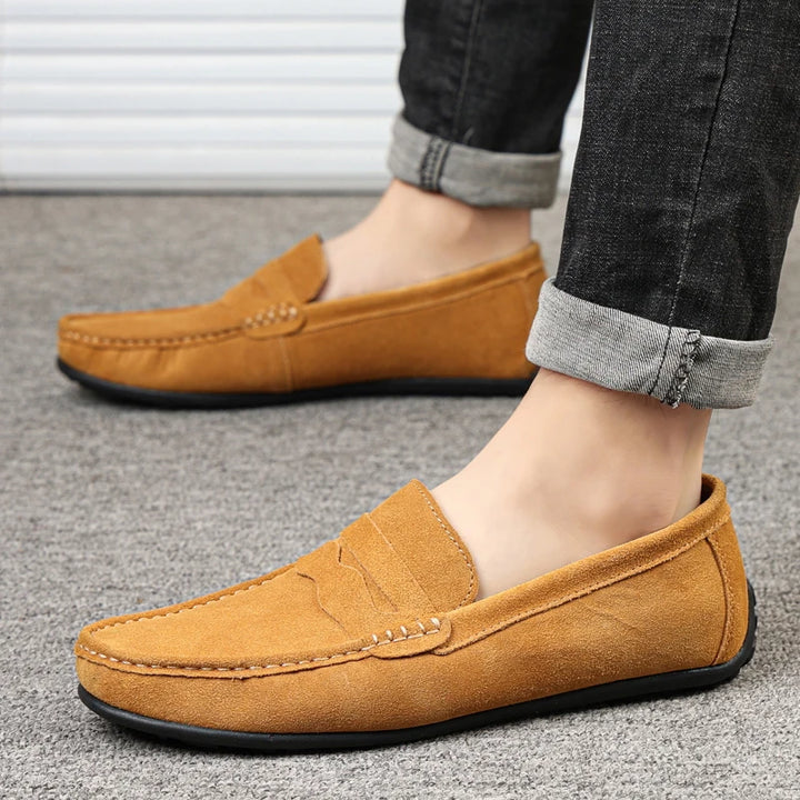 Lascar Genuine Suede Loafers