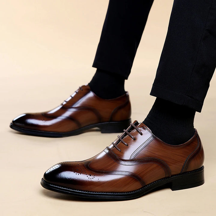 Masken Genuine Leather Oxfords