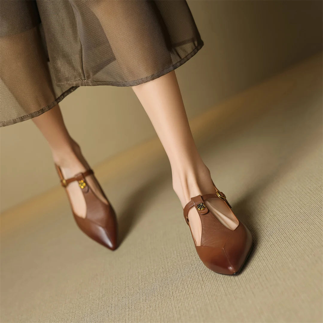 Cressa Genuine Leather Heels