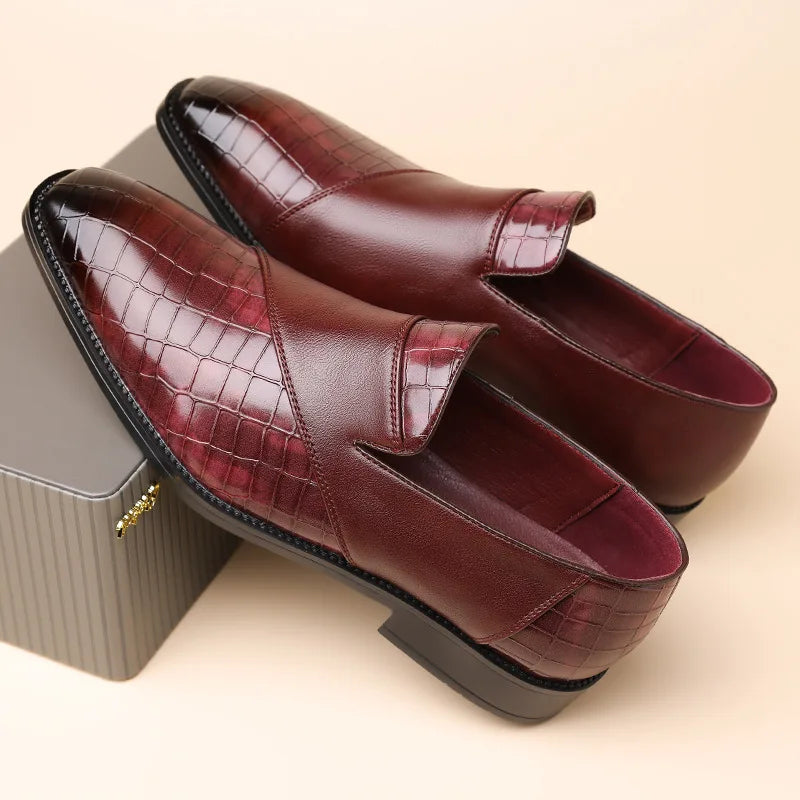 Carmon Genuine Leather Loafers