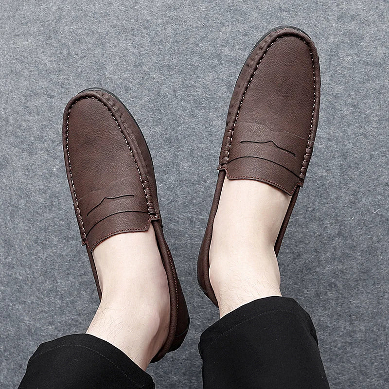 Harson Genuine Leather Loafers