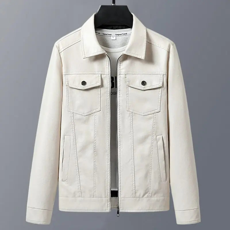 Varves Genuine Leather Jacket – Leo Malvani