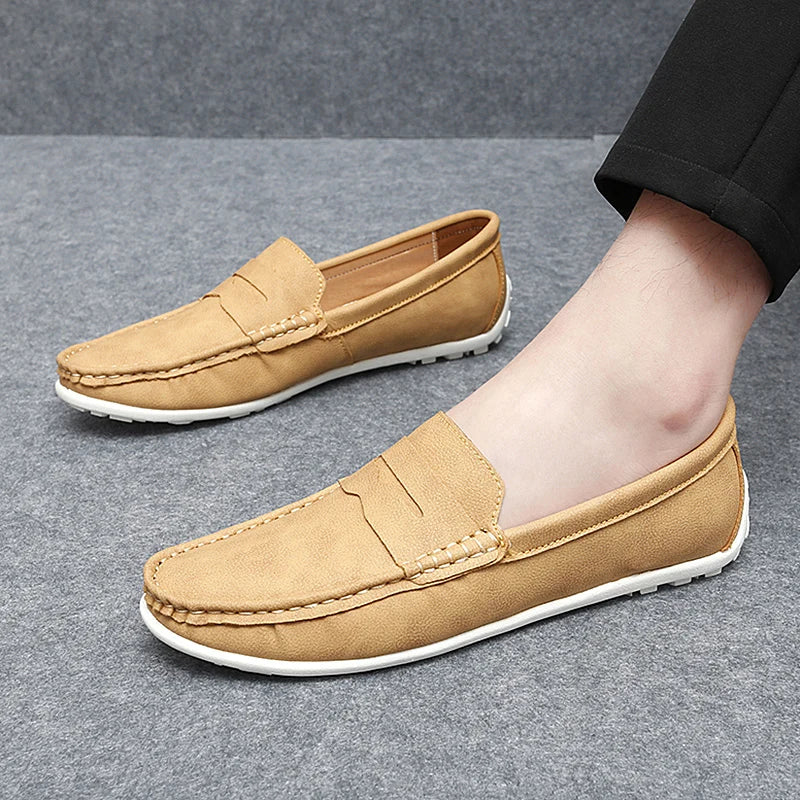 Harson Genuine Leather Loafers