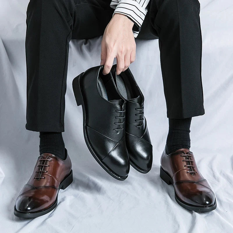 Zuave Leather Oxfords