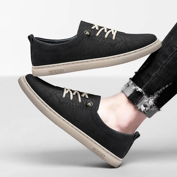 Maser Genuine Leather Sneakers