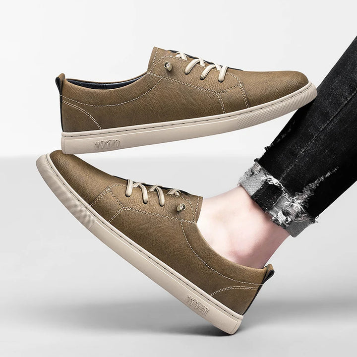 Maser Genuine Leather Sneakers