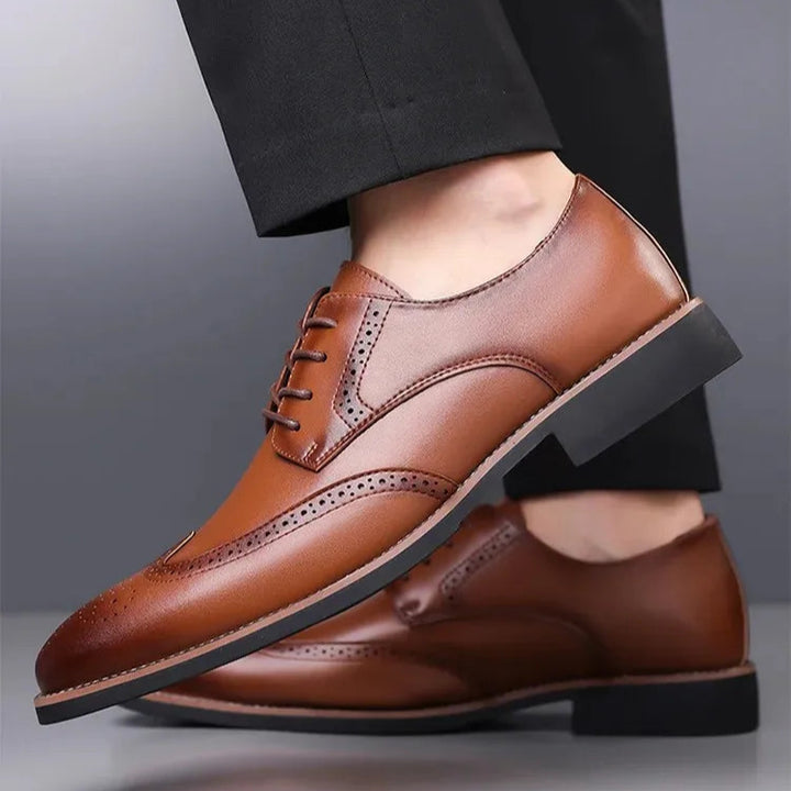 Edman Genuine Leather Oxfords