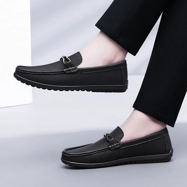 Vaquer Genuine Leather Loafers