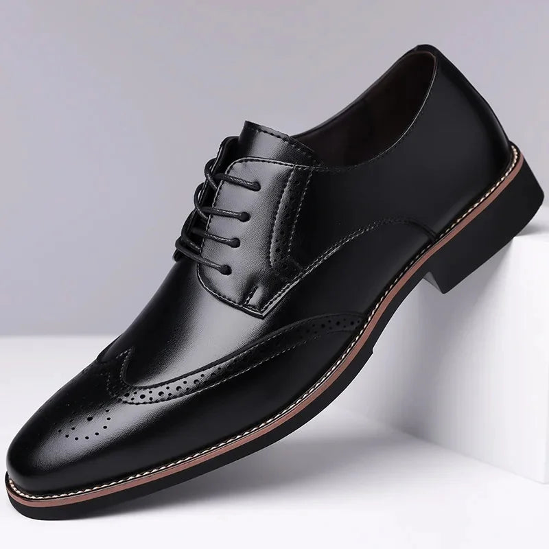 Edman Genuine Leather Oxfords