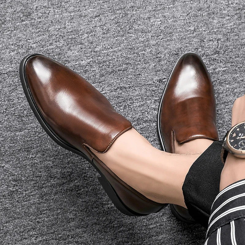Orlan Genuine Leather Loafers