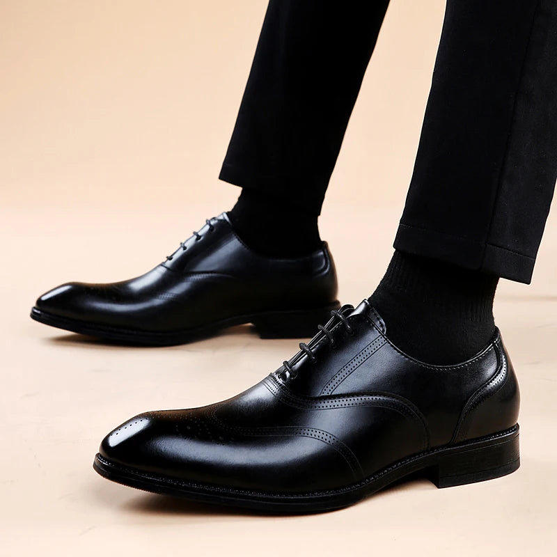 Masken Genuine Leather Oxfords