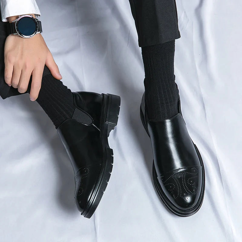 Montel Genuine Leather Shoes