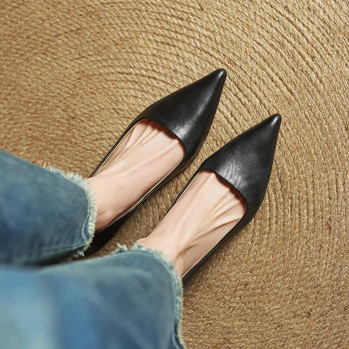Mira Genuine Leather Heels