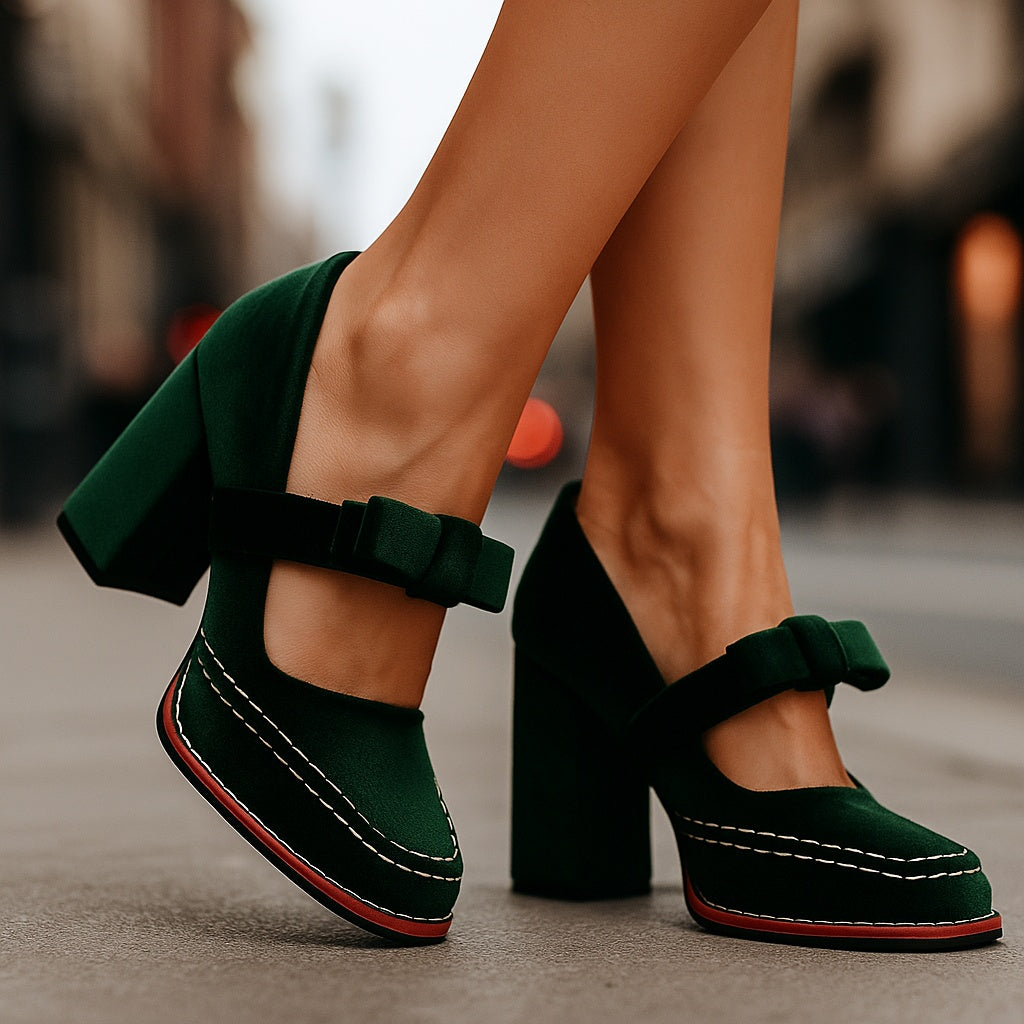 Elyth Velvet Loafers