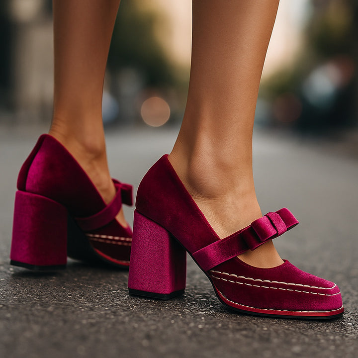 Elyth Velvet Loafers
