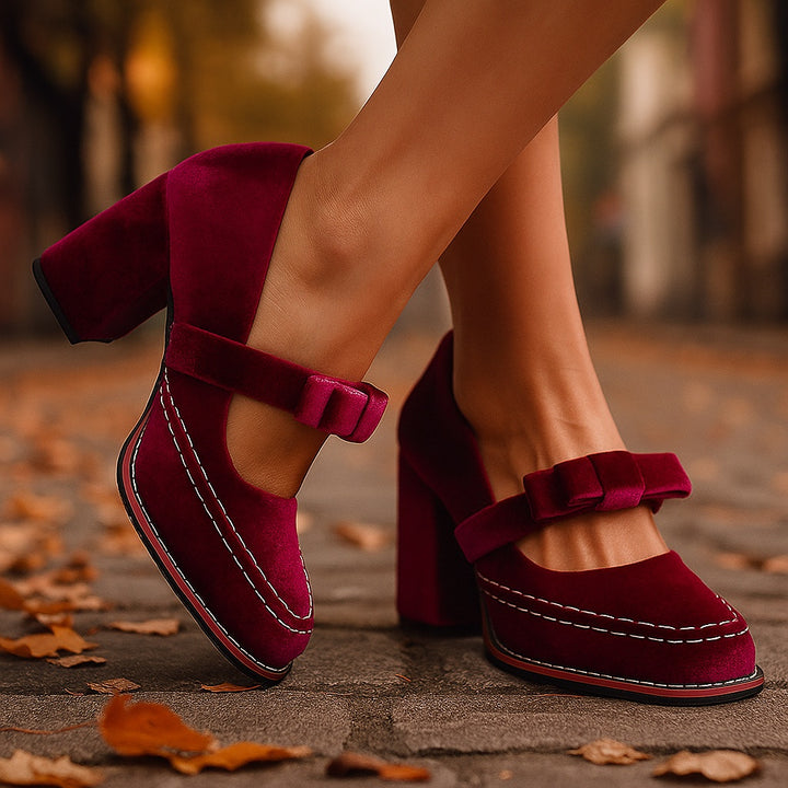 Elyth Velvet Loafers