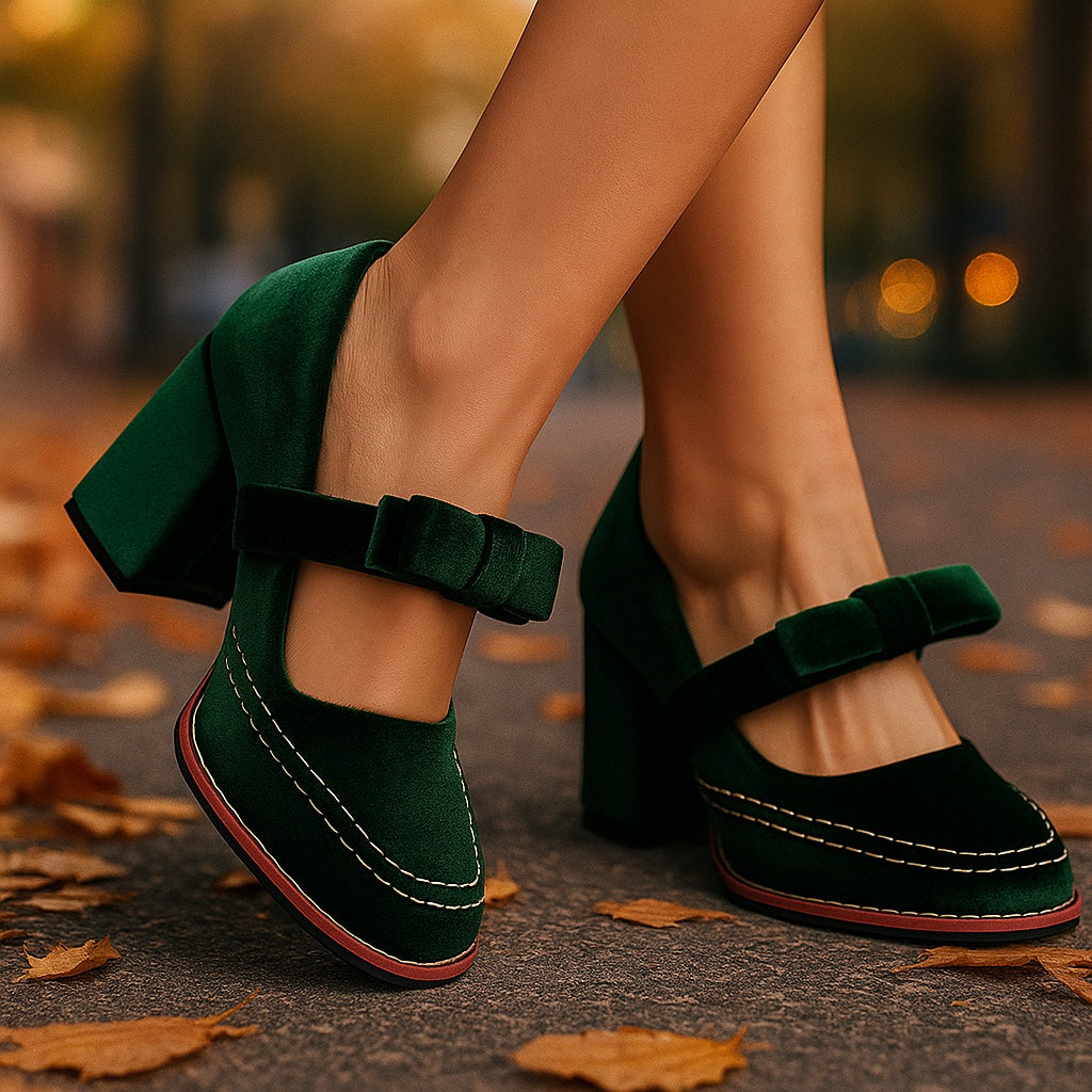 Elyth Velvet Loafers
