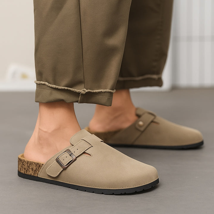 Boston Genuine Suede Clogs