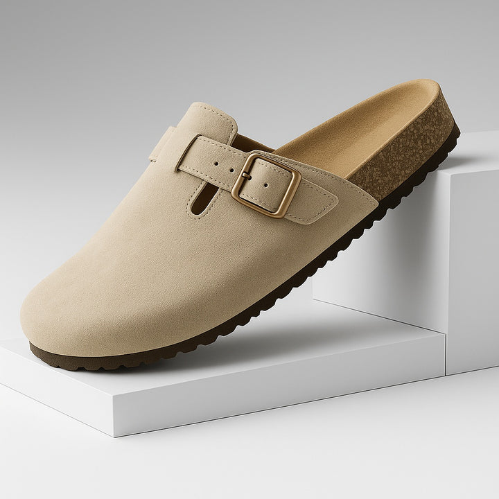 Boston Genuine Suede Clogs