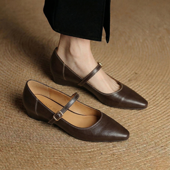 Zule Genuine Leather Pumps