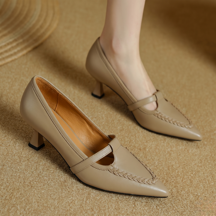 Virex Genuine Leather Heels