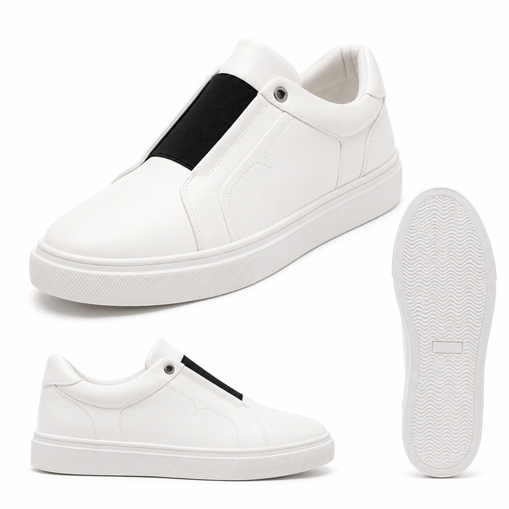 Corix Laceless Leather Sneakers