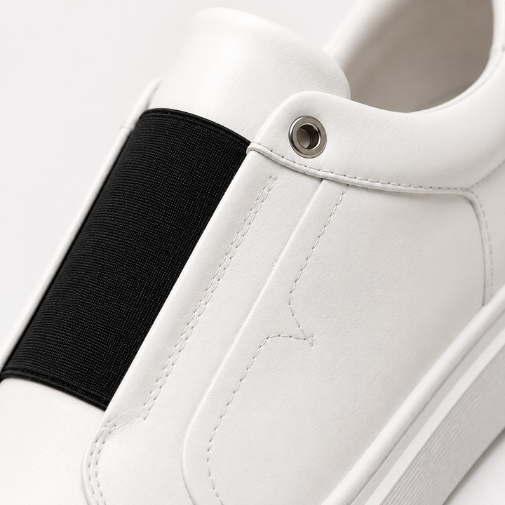 Corix Laceless Leather Sneakers