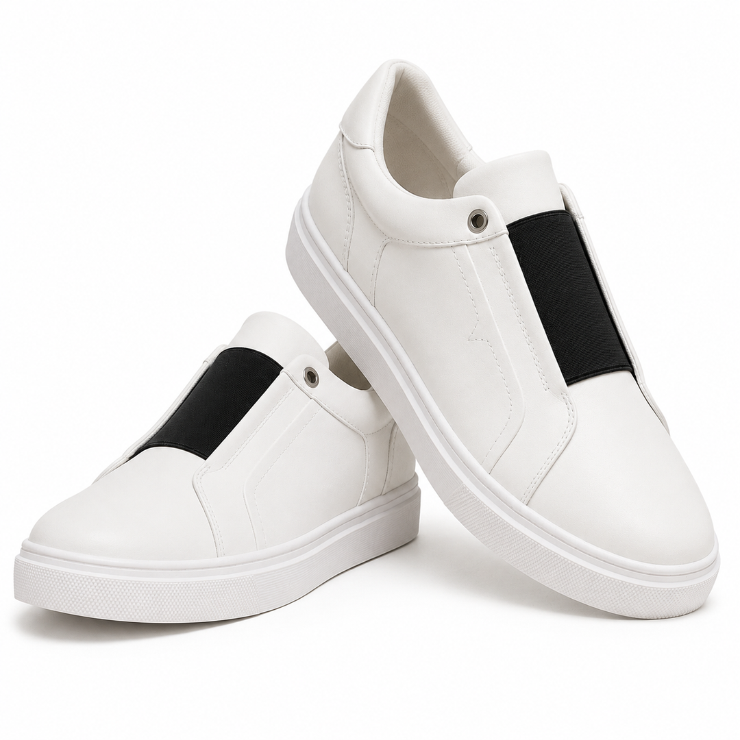 Corix Laceless Leather Sneakers