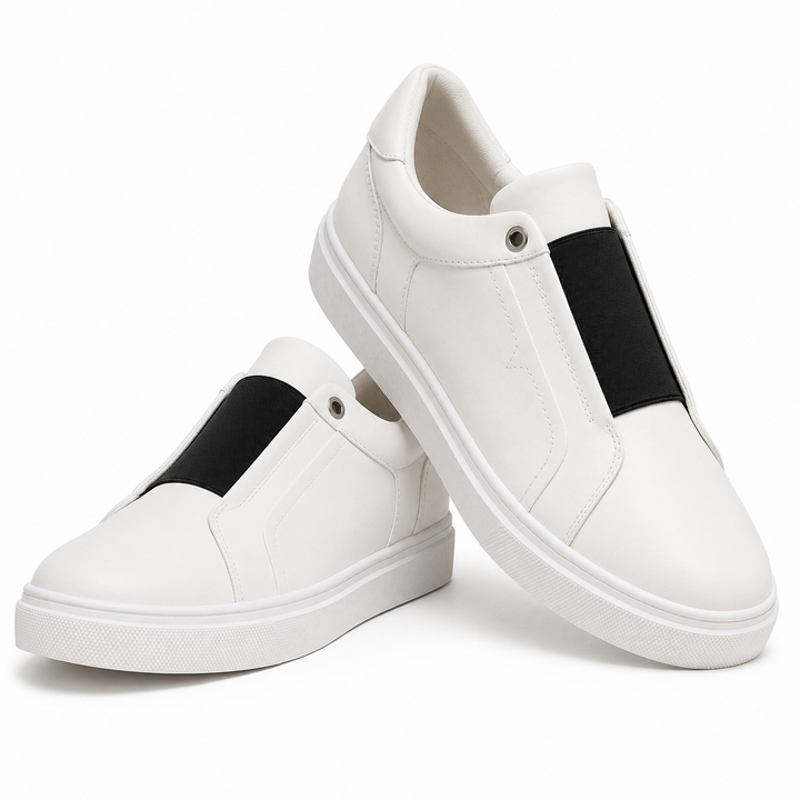 Corix Laceless Leather Sneakers