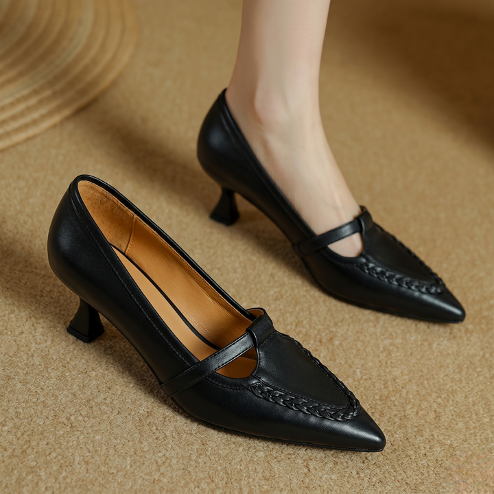 Virex Genuine Leather Heels