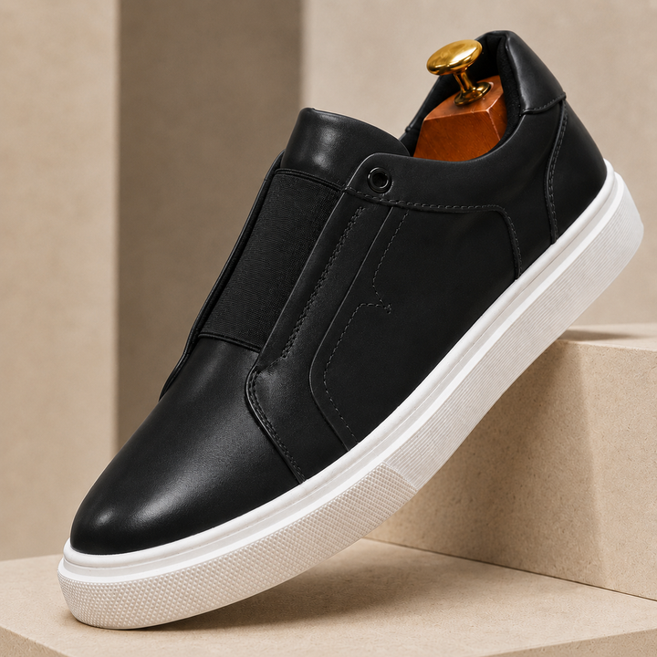 Corix Laceless Leather Sneakers