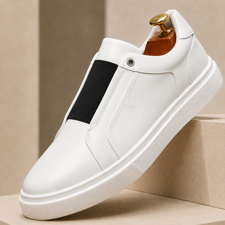 Corix Laceless Leather Sneakers