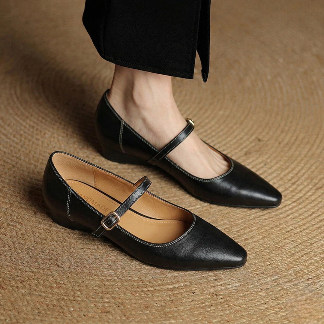 Zule Genuine Leather Pumps