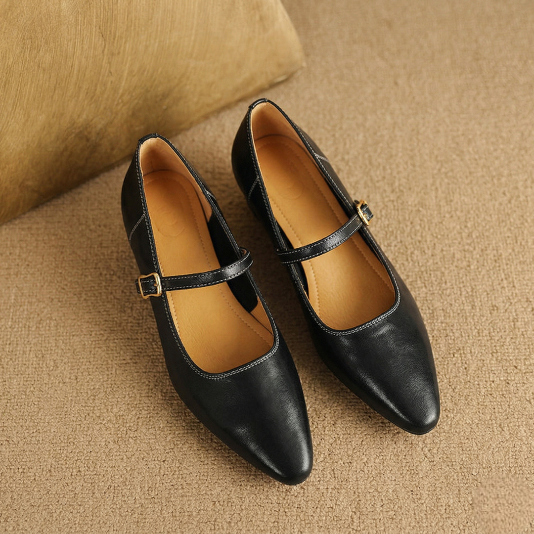 Zule Genuine Leather Pumps